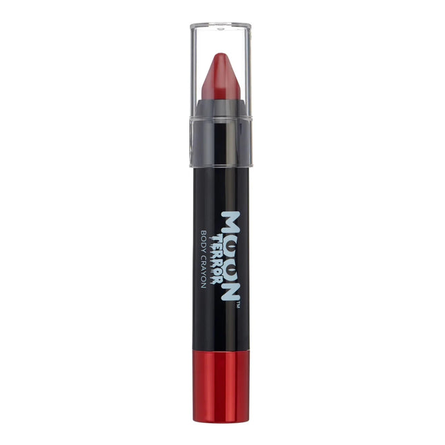 Moon Terror Halloween Body Crayons Blood Red 3.2g van Moon Creations koop je bij Partywinkel