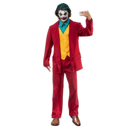 Mr Crazy-kostume til mænd, 2-delt