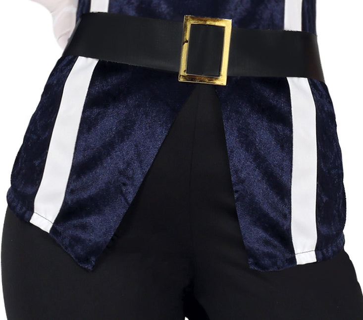 Musketier Kostuum Blauw Dames van Fiestas Guirca koop je bij Partywinkel