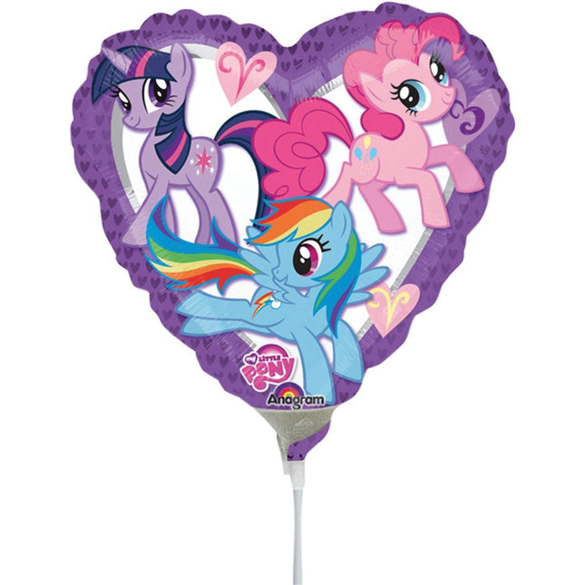 My Little Pony Folie Ballon hart Mini23cm van Anagram koop je bij Partywinkel