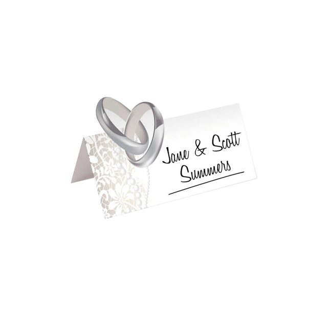 Naam Tafelkaartjes Bruiloft 36st van Folat koop je bij Partywinkel