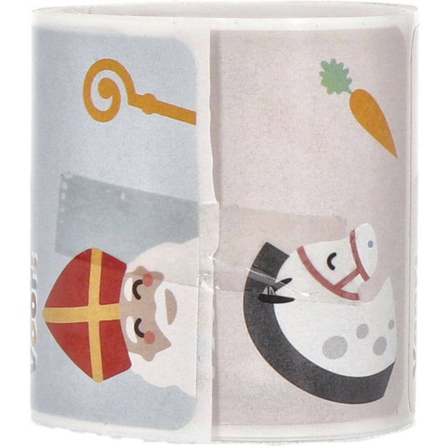 Naamstickers Cadeau Sint en pieten van Folat koop je bij Partywinkel