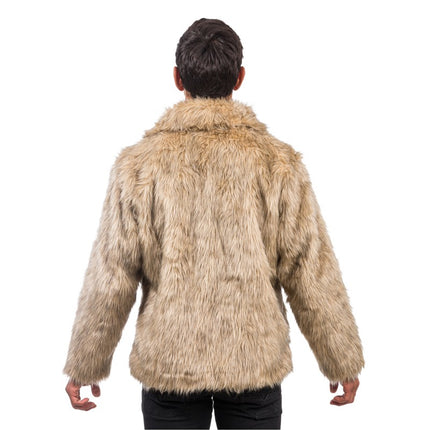 Frakke i imiteret pels - Natur - Unisex