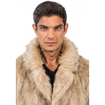 Frakke i imiteret pels - Natur - Unisex