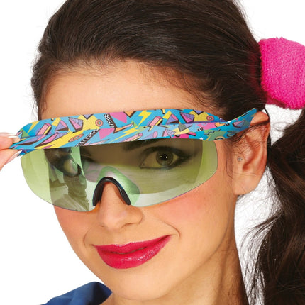Neon 80S Bril van Fiestas Guirca koop je bij Partywinkel