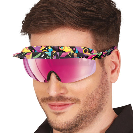 Neon 80S Bril Roze van Fiestas Guirca koop je bij Partywinkel