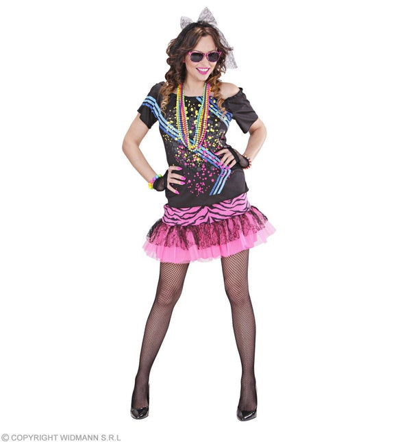 Neon 80S Jurk Dames van Widmann koop je bij Partywinkel