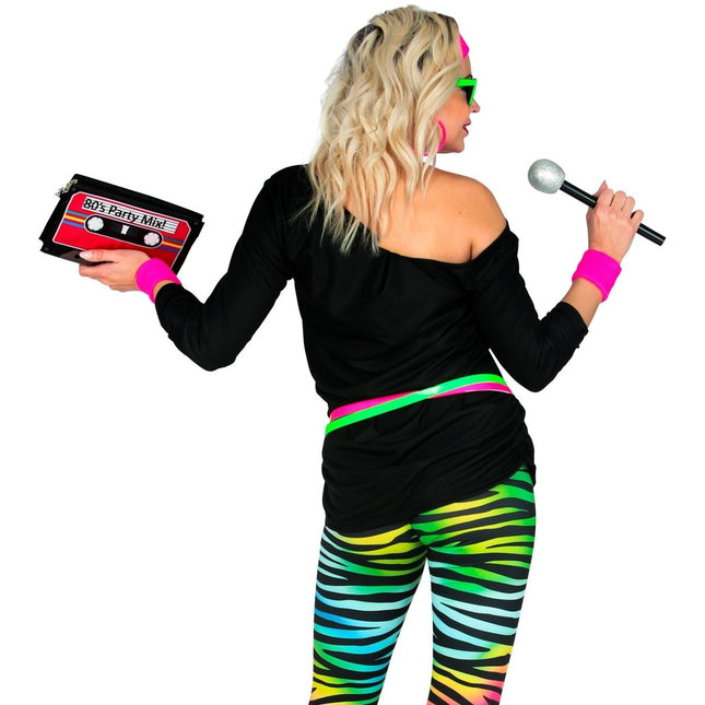 Neon 80S Shirt Dames van Widmann koop je bij Partywinkel