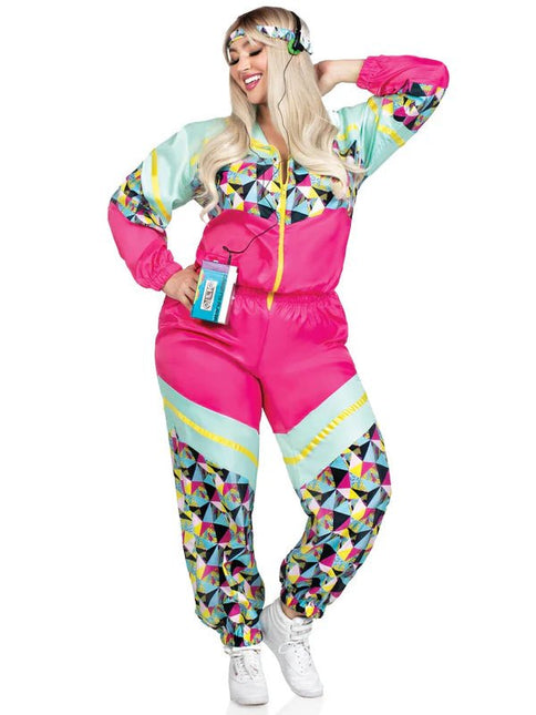 Neon 80S Trainingspak Fout Dames Leg Avenue van Leg Avenue koop je bij Partywinkel