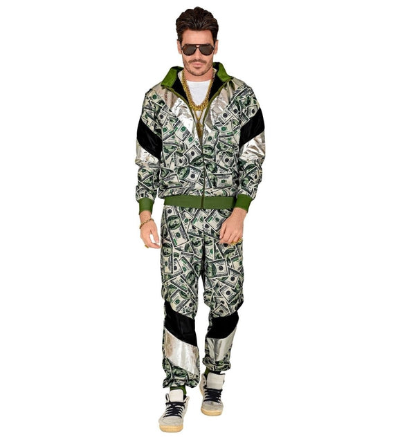 Neon 80S Trainingspak Fout Dollar van Widmann koop je bij Partywinkel