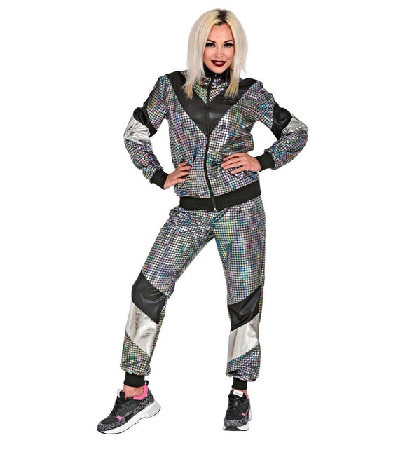 Neon 80S Trainingspak Fout Reflecterend van Widmann koop je bij Partywinkel