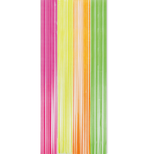 Neon Deurgordijn Gekleurd 2,4m van WeFiesta koop je bij Partywinkel
