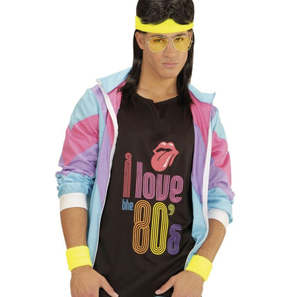 Neon Gele Zweetbandjes 2 delig van Widmann koop je bij Partywinkel