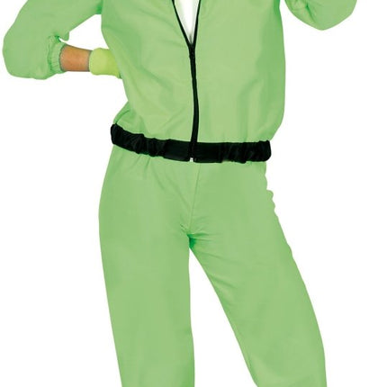 Neon Groene Trainingspak Fout Dames 2 delig van Fiestas Guirca koop je bij Partywinkel