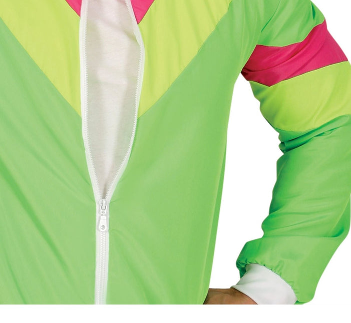 Neon Groene Trainingspak Fout Heren van Fiestas Guirca koop je bij Partywinkel