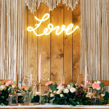 Love Neon Lamp 61cm van Partydeco koop je bij Partywinkel