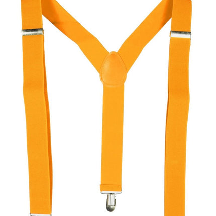 Neon Oranje Bretels Luxe van Wilbers & Wilbers koop je bij Partywinkel