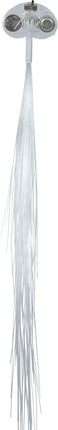Neon Paarse Hair Extension Met Licht 30cm van Fiestas Guirca koop je bij Partywinkel