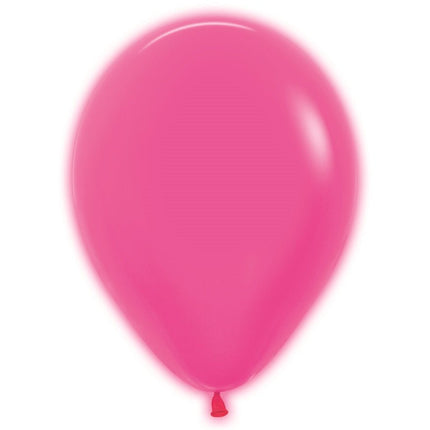 Neon Roze Ballonnen 23cm 50st van Sempertex koop je bij Partywinkel