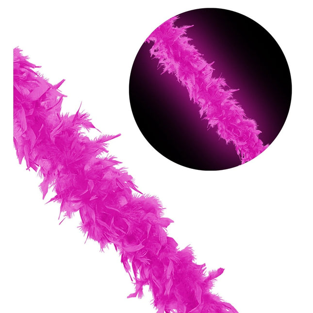 Neon Roze Boa 1,8m van Widmann koop je bij Partywinkel