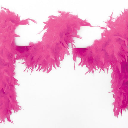 Neon Roze Boa Lang 1,8m van Wilbers & Wilbers koop je bij Partywinkel