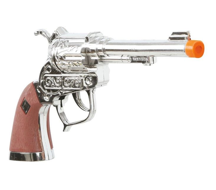 Nep Geweer Revolver Cowboy 25cm van Fiestas Guirca koop je bij Partywinkel