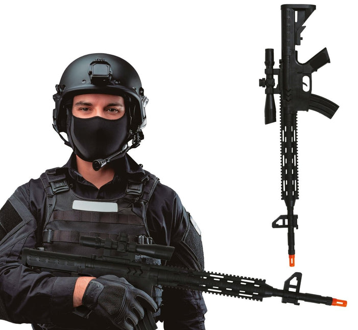 Nep Pistool 68 cm assault rifle van Fiestas Guirca koop je bij Partywinkel