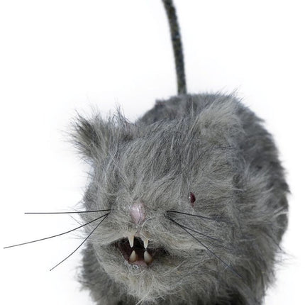 Nep Rat Met Licht 30cm van Fiestas Guirca koop je bij Partywinkel