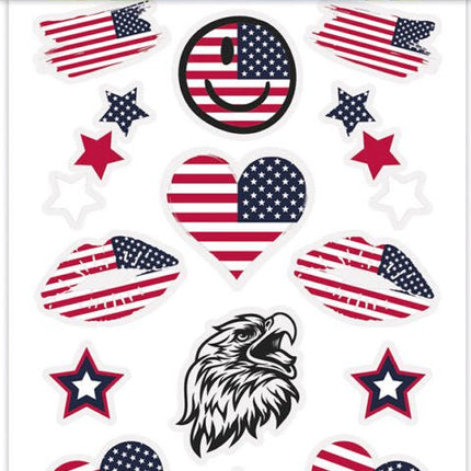 Nep Tattoos Usa van WeFiesta koop je bij Partywinkel