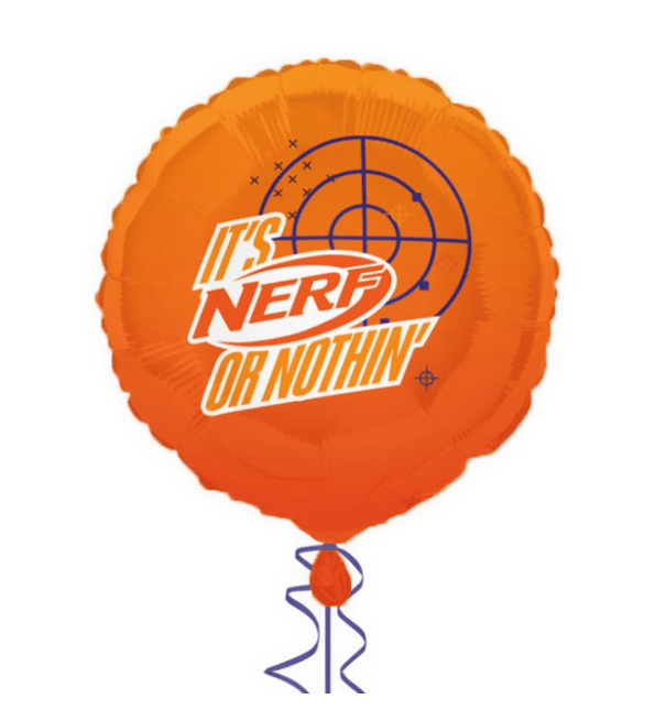 Nerf Folieballon Leeg 46cm van Unique koop je bij Partywinkel