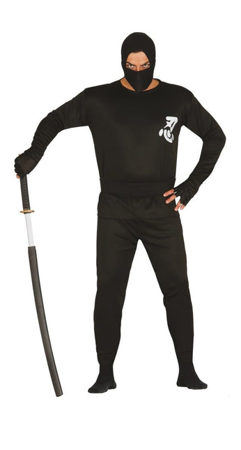 Ninja Kostuum Heren Zwart L van Fiestas Guirca koop je bij Partywinkel