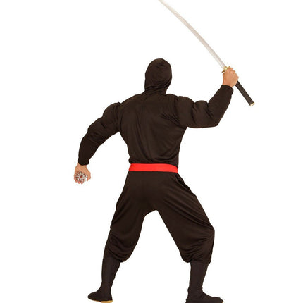 Ninja Pak Zwart Rood Heren van Widmann koop je bij Partywinkel