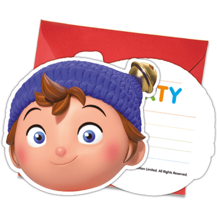 Noddy Uitnodigingen 6st van WeFiesta koop je bij Partywinkel