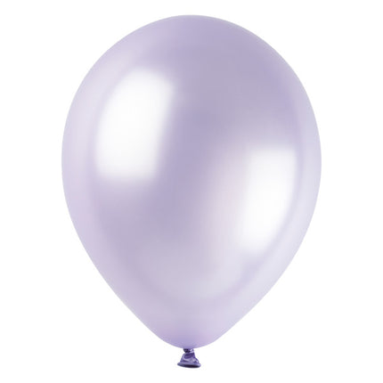 Assorterede perleballoner, 30 cm, 50 stk.