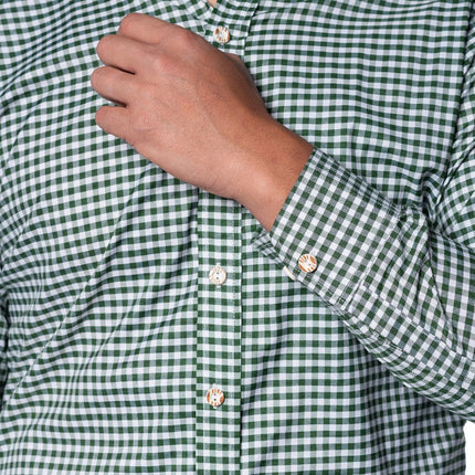 Oktoberfest Blouse Groen Heren van Partychimp koop je bij Partywinkel