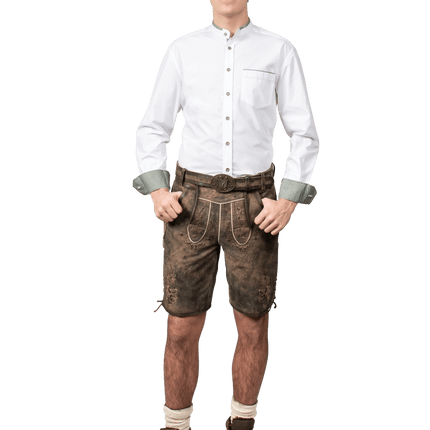 Oktoberfest Blouse Wit Heren van Haus Huberts koop je bij Partywinkel