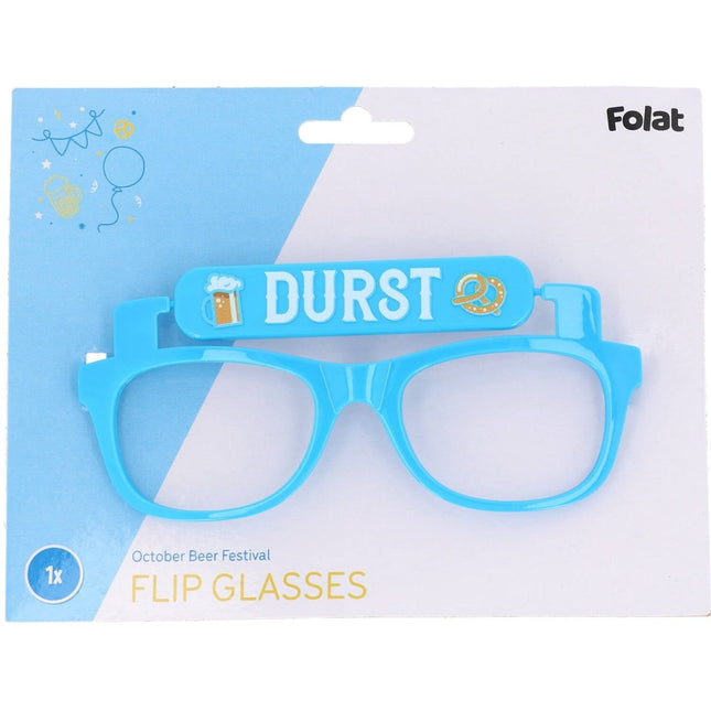 Oktoberfest Bril Omdraaien naar Prost en Durst van Folat koop je bij Partywinkel