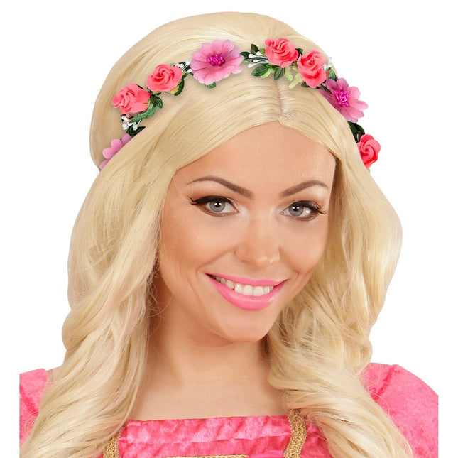 Oktoberfest Hoofdband Bloemen van Widmann koop je bij Partywinkel