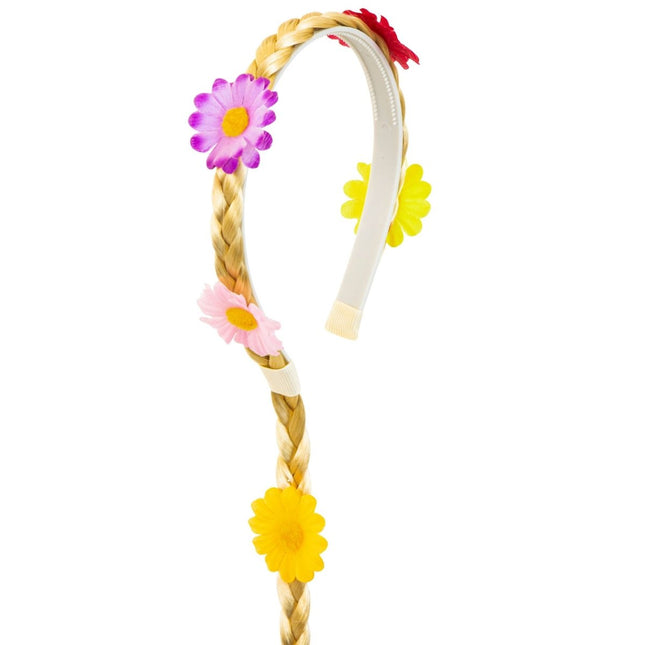 Oktoberfest Hoofdband Met Staartje En Bloemen van Widmann koop je bij Partywinkel