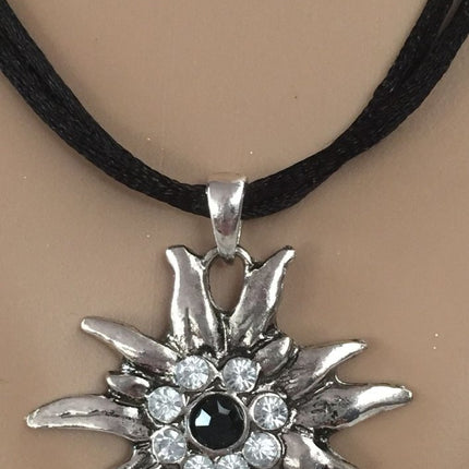 Oktoberfest Ketting Zwart Zilver Dames van Haus Huberts koop je bij Partywinkel