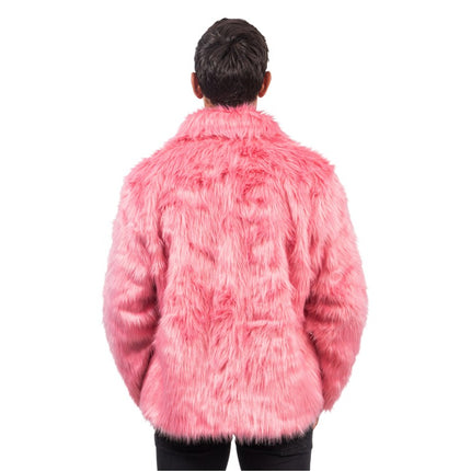 Old Pink Frakke i imiteret pels - Unisex