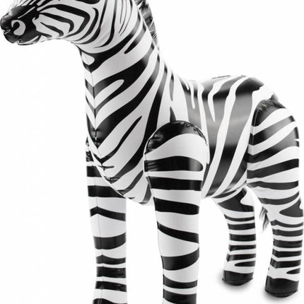 Opblaas Zebra 60cm van Folat koop je bij Partywinkel