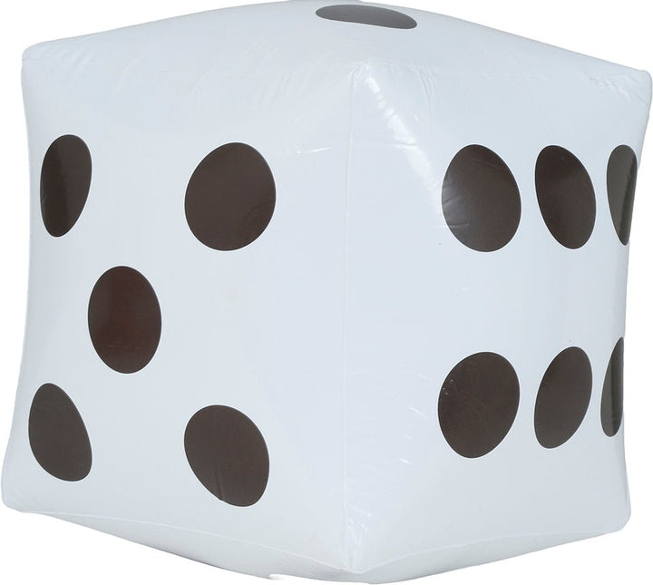 Opblaasbare Dobbelsteen 30x30 cm van Fiestas Guirca koop je bij Partywinkel