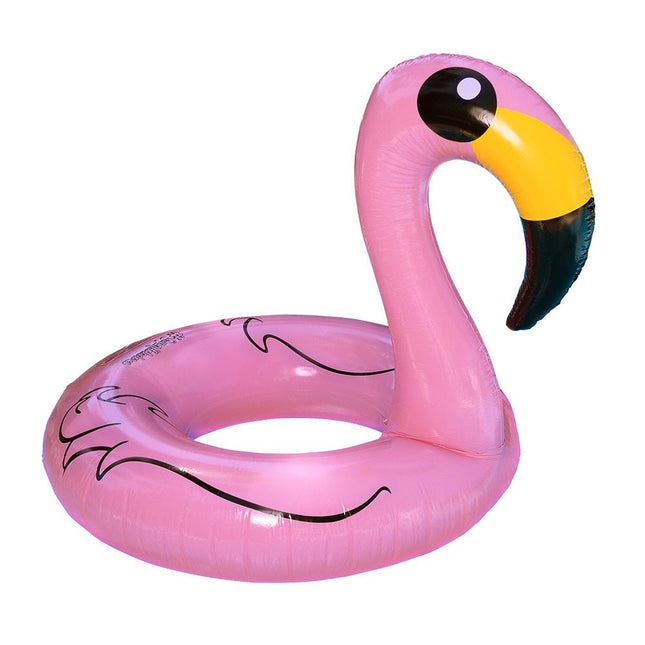 Opblaasbare zwemband Flamingo van Boland koop je bij Partywinkel