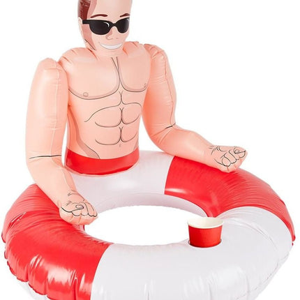 Opblaasbare Zwemband Lifeguard 88cm van Smiffys koop je bij Partywinkel