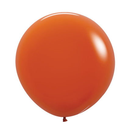 Oranje Ballonnen Sunset 61cm 3st van Sempertex koop je bij Partywinkel