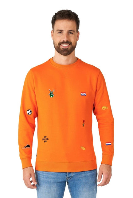 Oranje Holland Hup Trui Heren OppoSuits van OppoSuits koop je bij Partywinkel