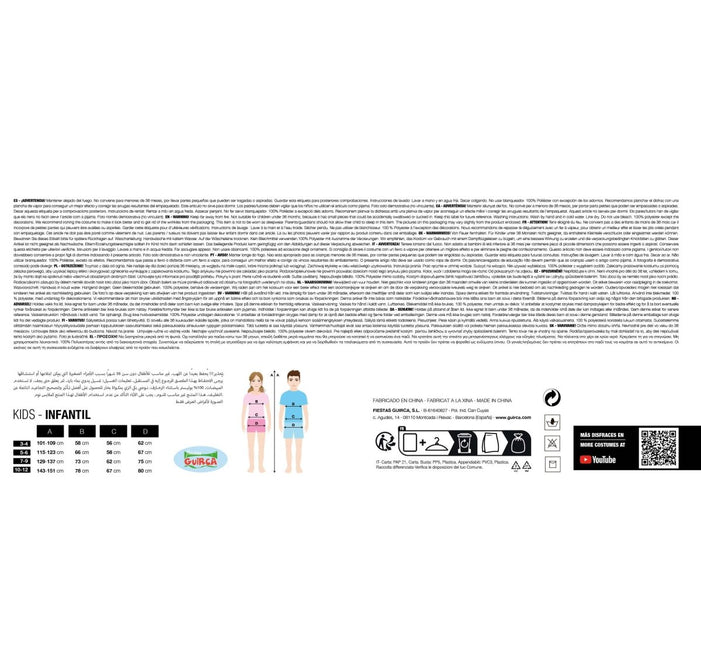 Oranje Jumpsuit Jongen Gevangene van Fiestas Guirca koop je bij Partywinkel