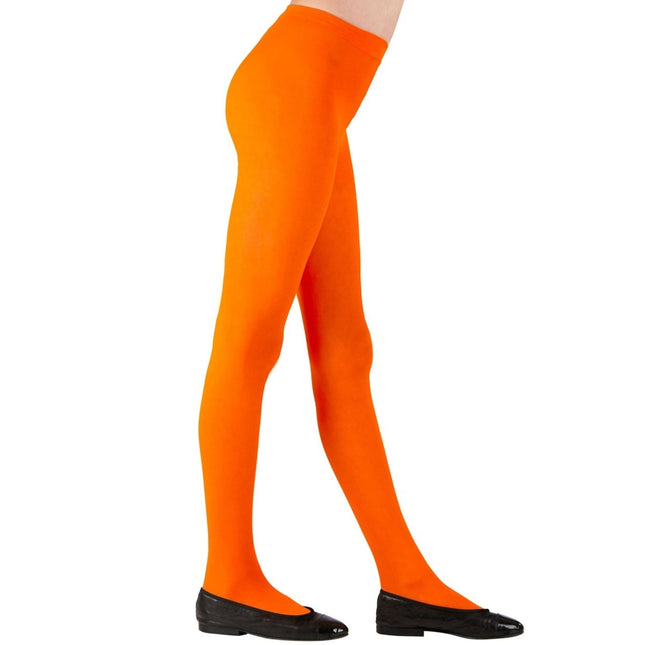 Oranje Panty Kind van Widmann koop je bij Partywinkel