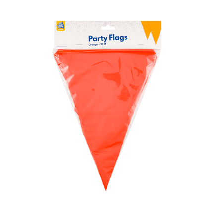 Oranje Slinger Plastic 10m van Paper Dreams koop je bij Partywinkel
